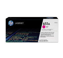 Картридж лазерный HP (CE343A) CLJ Enterprise 700 M775dn/f/z, №651A, пурпурный, оригинальный, ресурс 16000 страниц