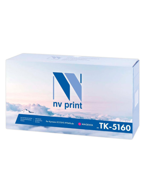 Тонер-картридж NV PRINT (NV-TK-5160M) для KYOCERA ECOSYS P7040cdn, пурпурный, ресурс 12000 стр.