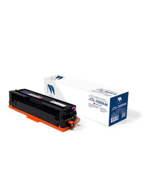 Картридж лазерный NV PRINT (NV-CTL-1100XM) для Pantum CM1100/CP110, пурпурный, ресурс 2300 стр.