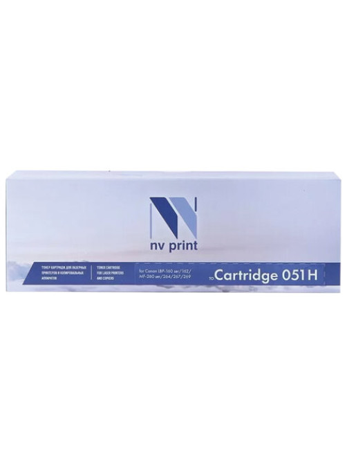 Картридж лазерный NV PRINT (NV-051H) для Canon LBP162dw/MF264dw/MF267dw/MF269dw, ресурс 4100 страниц