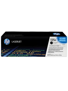 Картридж лазерный HP (CB540A) ColorLaserJet CP1215/CP1515N и др, №125A, черный, оригинальный, 2200 страниц