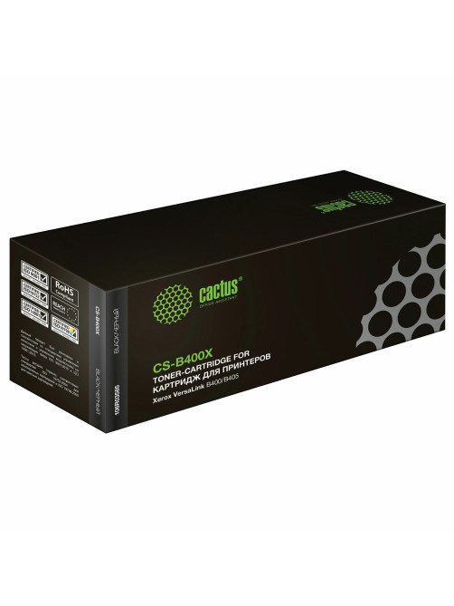 Картридж лазерный CACTUS (CS-B400X) для Xerox VersaLink B400/405, ресурс 24600 стр.