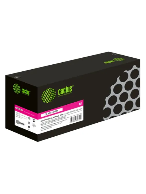 Картридж лазерный CACTUS (CS-MPC3501EM) для Ricoh MPC 3001/C3501/C2800/C330 пурпурный, ресурс 16000 стр.
