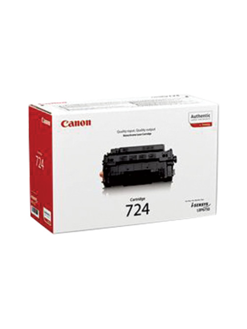 Картридж лазерный CANON (724) LBP6750dn, ресурс 6000 страниц, оригинальный, 3481B002