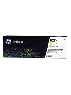 Картридж лазерный HP (CF302A) Color LaserJet M880, №827A, желтый, оригинальный, ресурс 32000 страниц