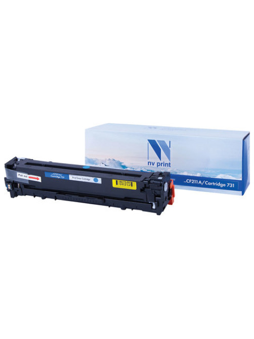 Картридж лазерный NV PRINT (NV-CF211A/731C) для HP M251nw / M276nw / CANON LBP-7110Cw, голубой, ресурс 1800 страниц