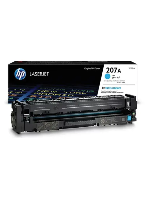 Картридж лазерный HP (W2211A) Color LJ M282/M283/M255, №207A, голубой, оригинальный, ресурс 1250 страниц