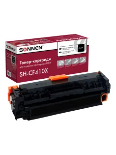 Картридж лазерный SONNEN (SH-CF410X) для HP LJ Pro M477/M452 ВЫСШЕЕ КАЧЕСТВО, черный, 6500 страниц, 363946
