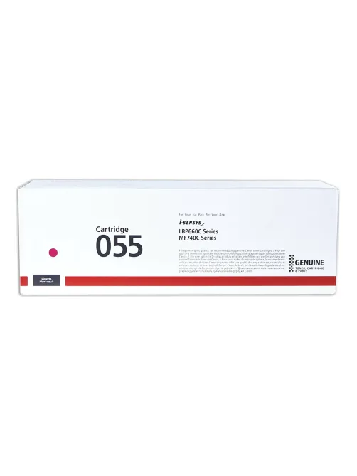 Картридж лазерный CANON (055M) для LBP663/664/MF742/744/746, пурпурный, оригинальный, ресурс 2100 страниц, 3014C002