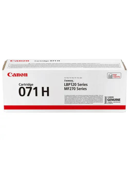 Картридж лазерный CANON (071H) для i-SENSYS MF275dw/MF272dw/LBP122dw, ресурс 2500 стр., оригинальный, 5646C002