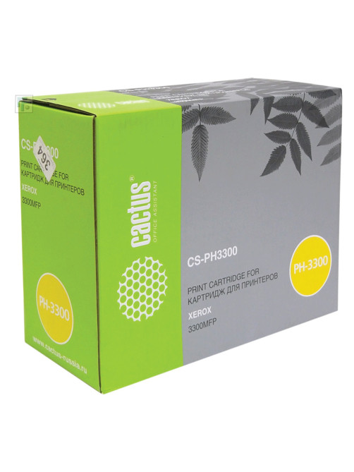 Картридж лазерный CACTUS (CS-PH3300) для XEROX Phaser3300MFP, ресурс 8000 стр.