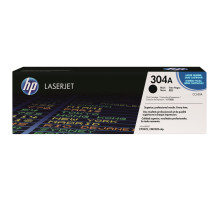 Картридж лазерный HP (CC530A) ColorLaserJet CP2025/CM2320, №304A, черный, оригинальный, ресурс 3500 страниц