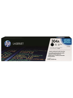 Картридж лазерный HP (CC530A) ColorLaserJet CP2025/CM2320, №304A, черный, оригинальный, ресурс 3500 страниц