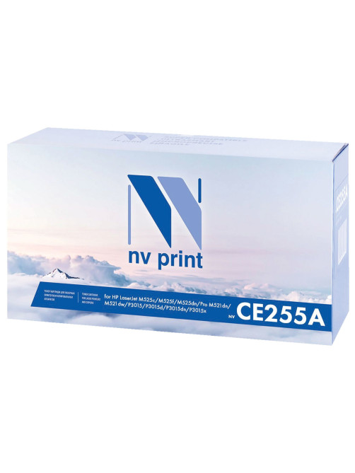Картридж лазерный NV PRINT (NV-CE255A) для HP LJ M525dn/525f/M521dw/521dn, ресурс 6000 страниц