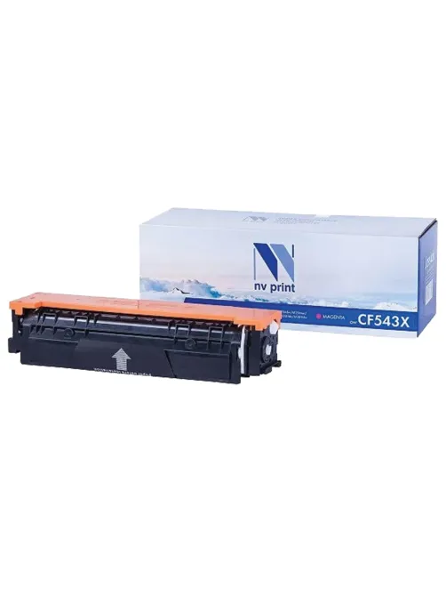 Картридж лазерный NV PRINT (NV-CF543X) для HP M254dw/M254nw/MFP M280nw/M281fdw, пурпурный, ресурс 2500 страниц