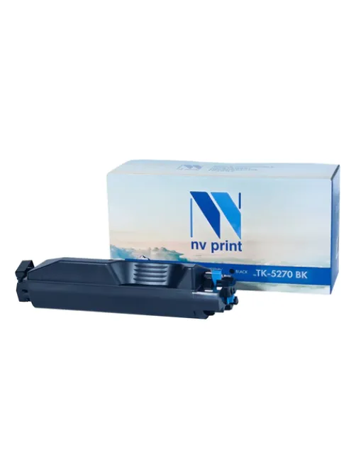 Картридж лазерный NV PRINT (NV-TK5270Bk) для Kyocera ECOSYS M6230cidn/P6230cdn,черный, ресурс 8000 стр.
