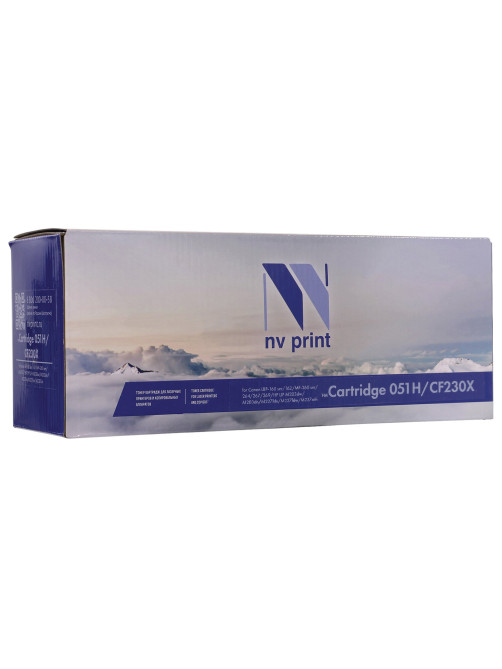 Картридж лазерный NV PRINT (NV-051H/CF230X) для Canon LBP 160/MF 260/HP LJP M203, ресурс 4100 страниц