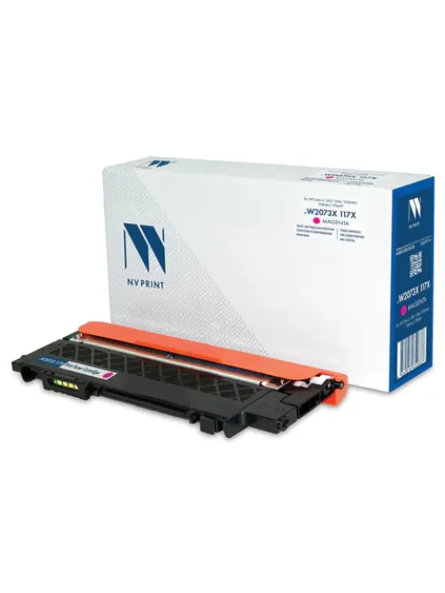 Картридж лазерный NV PRINT (NV-W2073X) для HP Color LJ 150a/150nw/178nw, пурпурный, ресурс 1500 страниц