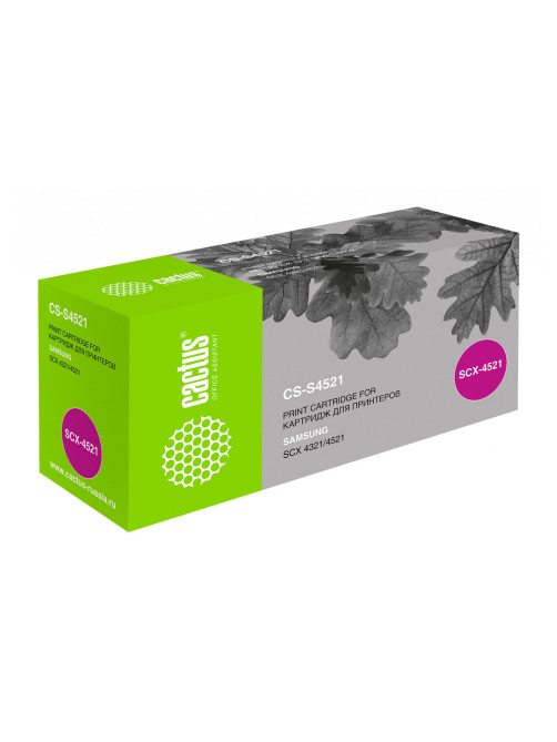 Картридж лазерный CACTUS (CS-S4521) для SAMSUNG SCX-4321/4521/4521F/4521FG, ресурс 3000 стр.