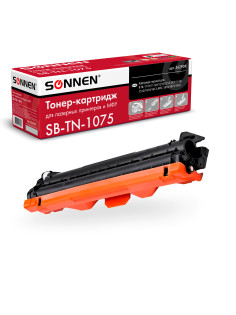 Картридж лазерный SONNEN (SB-TN1075) для BROTHER HL-1110R/1112R/DCP-1512/MFC-1815, ВЫСШЕЕ КАЧЕСТВО, ресурс 1000 стр., 362909