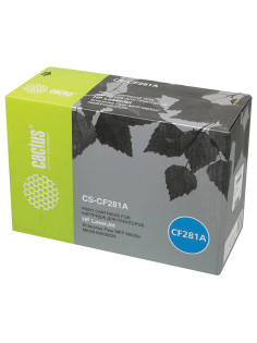 Картридж лазерный CACTUS (CS-CF281A) для HP LaserJet M604n/M604dn/M605/M606/M630, ресурс 10500 стр.