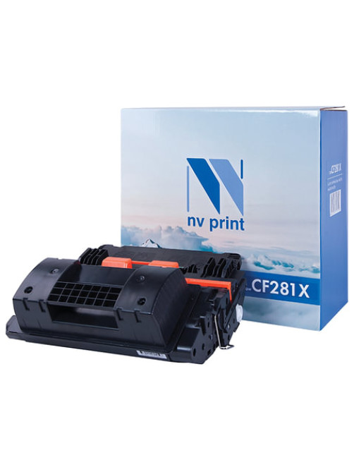 Картридж лазерный NV PRINT (NV-CF281X) для HP LaserJet M605/M606/M630 и другие, ресурс 25000 стр.