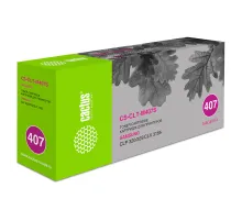 Картридж лазерный CACTUS (CS-CLT-M407S) для SAMSUNG CLP-320/325/N, пурпурный, ресурс 1000 страниц