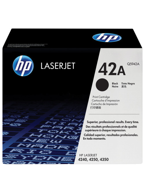 Картридж лазерный HP (Q5942А) LaserJet 4250/4350 и другие, №42А, оригинальный, ресурс 10000 страниц, Q5942A
