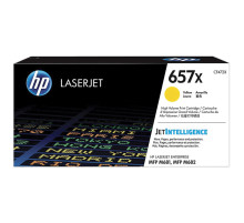 Картридж лазерный HP (CF472X) Color LJ M681dh/M681f/M682z, №657X, желтый, 23000 стр, оригинальный