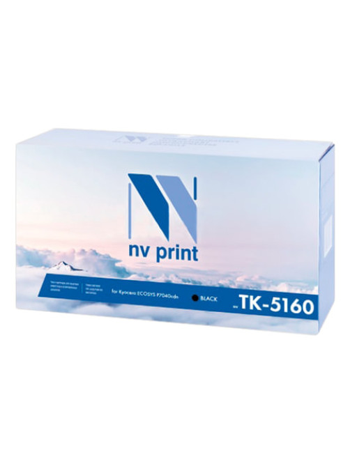 Тонер-картридж NV PRINT (NV-TK-5160K) для KYOCERA ECOSYS P7040cdn, черный, ресурс 16000 стр.