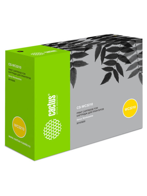 Картридж лазерный CACTUS (CS-WC3210) для XEROX WC3210/3220, ресурс 2000 стр.