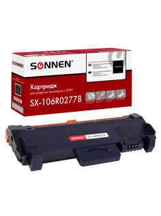 Картридж лазерный SONNEN (SX-106R02778) для XEROX Phaser 3052/3260/WС3215/3225, ресурс 3000 стр., 364087