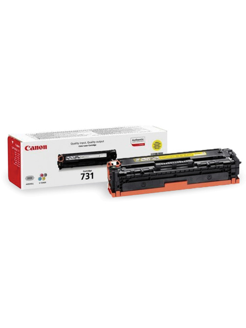 Картридж лазерный CANON (731Y) LBP7100/7110/MF8230/8280, желтый, ресурс 1500 страниц, оригинальный, 6269B002