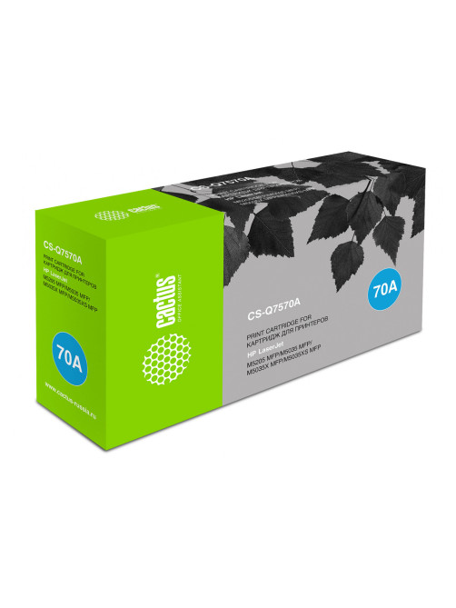 Картридж лазерный CACTUS (CS-Q7570A) для HP LaserJet M5025/M5035, ресурс 15000 стр.