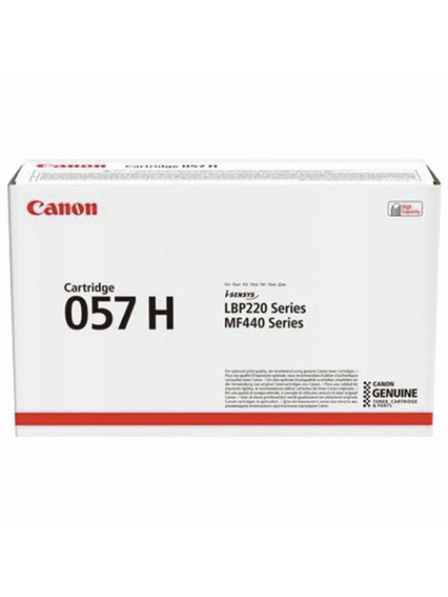 Картридж лазерный CANON (057H) LBP228x/226dw/223dw/MF449/446x/445dw/443dw, ресурс 10000 страниц, оригинальный, 3010C002