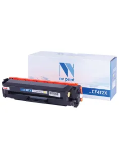 Картридж лазерный NV PRINT (NV-CF412X) для HP M377dw/M452nw/M477fdn/M477fdw, желтый, ресурс 5000 страниц