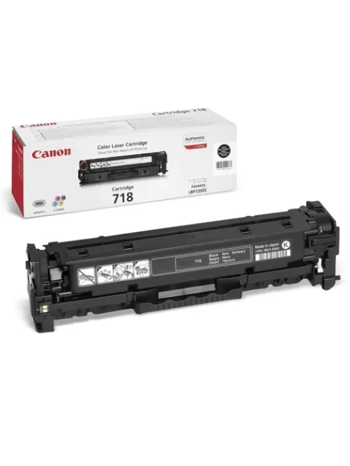 Картридж лазерный CANON (718BK) LBP7200Cdn/MF8330Cdn/MF8350Cdn, черный, ресурс 3400 страниц, оригинальный, 2662B002