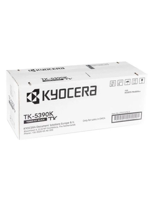Тонер-картридж KYOCERA (TK-5390K) ECOSYS PA4500cx, черный, ресурс 18000 страниц, оригинальный, 1T02Z10NL0