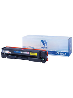 Картридж лазерный NV PRINT (NV-CF403A) для HP M252dw/M252n/M274n/M277dw/M277n7, пурпурный, ресурс 1400 страниц