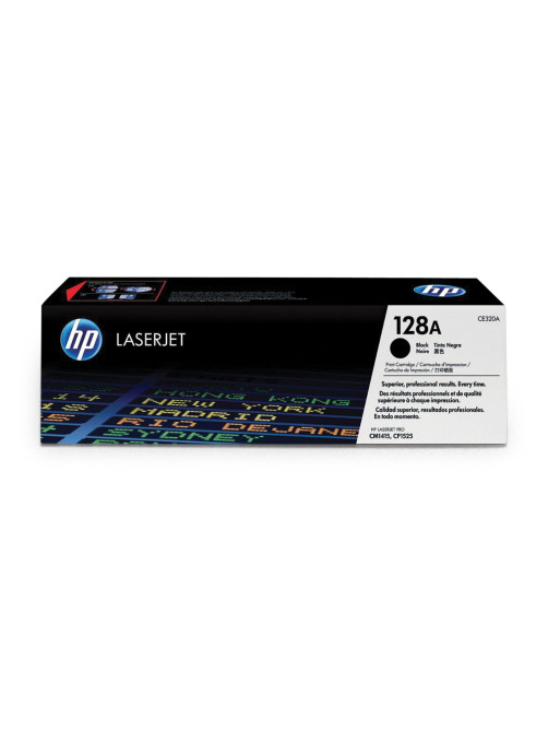 Картридж лазерный HP (CE320A) CLJ CM1415FN/FNW/CP1525N/NW, №128A, черный, оригинальный, ресурс 2000 страниц