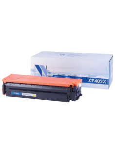 Картридж лазерный NV PRINT (NV-CF402X) для HP M252dw/M252n/M274n/M277dw/M277n, желтый, ресурс 2300 страниц