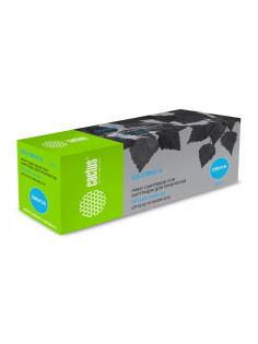 Картридж лазерный CACTUS (CS-CB541A) для HP CLJ CP1215/CP1515N/CM1312, голубой, ресурс 1400 стр.