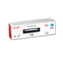 Картридж лазерный CANON (716С) LBP-5050, голубой, ресурс 1500 страниц, оригинальный, 1979B002