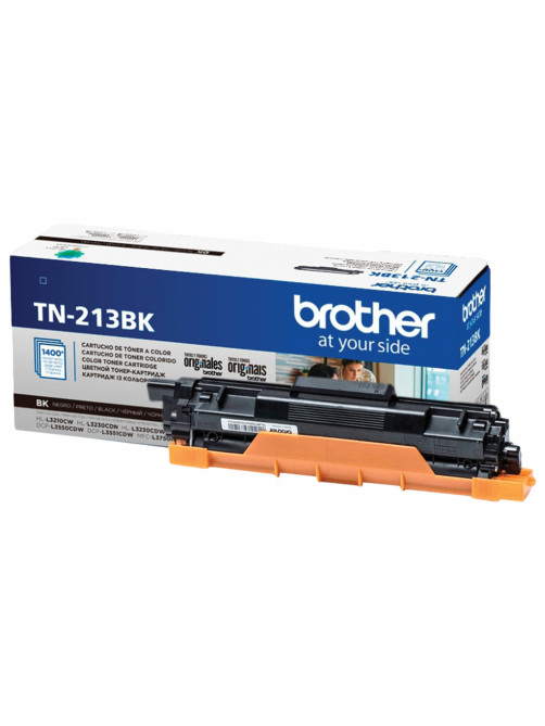 Картридж лазерный BROTHER (TN213BK) HLL3230CDW/DCPL3550CDW/MFCL3770CDW, черный, оригинальный, ресурс 1400 страниц