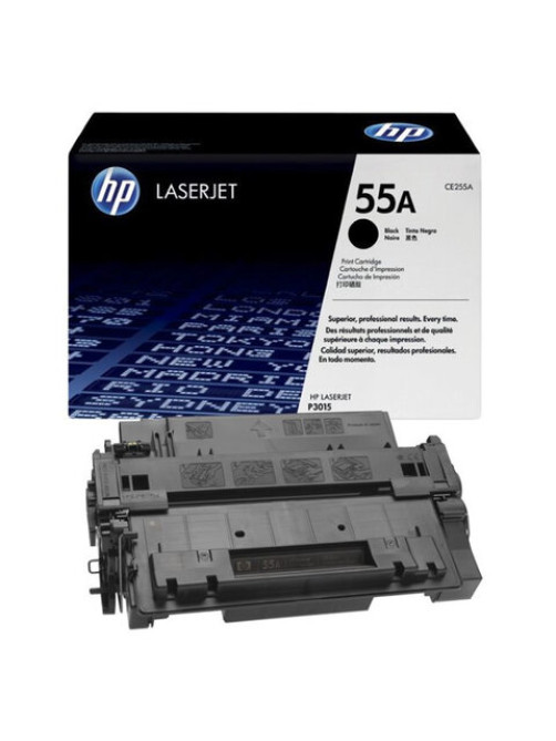 Картридж лазерный HP (CE255A) LaserJet P3015d/P3015dn/P3015x, №55А, оригинальный, ресурс 6000 страниц