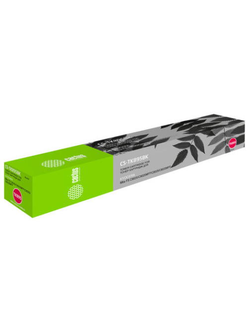 Картридж лазерный CACTUS (CS-TK895BK) для Kyocera FS-C8020/C8020MFP/C8025, черный, ресурс 12000 страниц