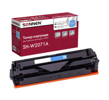 Картридж лазерный SONNEN (SH-W2071A) для HP CLJ 150/178 ВЫСШЕЕ КАЧЕСТВО, голубой, 700 страниц, 363967