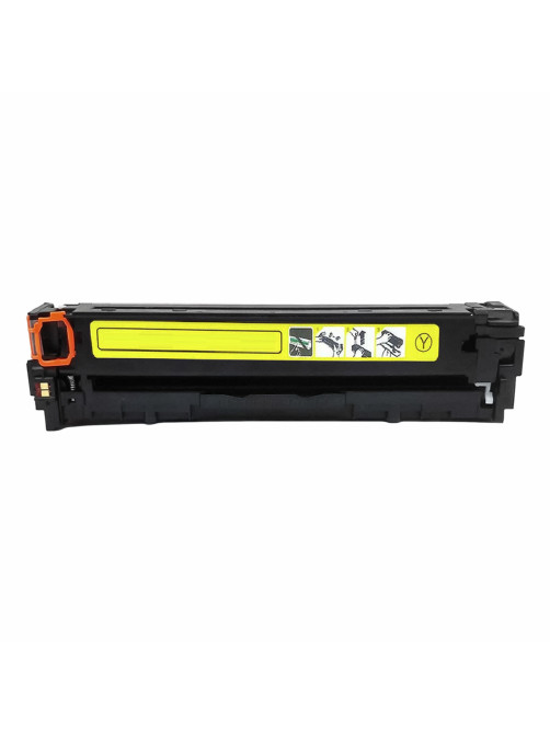 Картридж лазерный SONNEN (SH-CB542A) для HP CLJ CP1215/1515 ВЫСШЕЕ КАЧЕСТВО, желтый, 1400 страниц, 363956