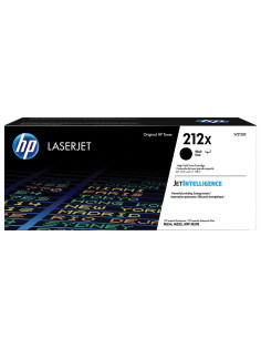 Картридж лазерный HP (W2120X) Color LaserJet M554/M555, №212X, черный, оригинальный, ресурс 13 000 страниц