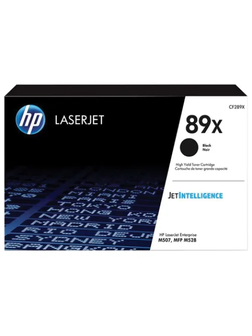 Картридж лазерный HP (CF289X) LaserJet Enterprise M507dn/x/528dn и др., №89X, оригинальный, ресурс 10000 страниц